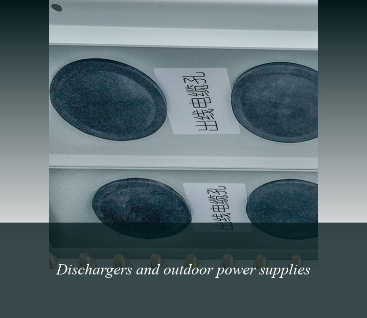 Dischargers and outdoor power supplies