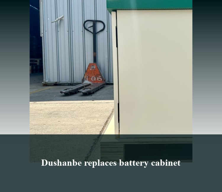 Dushanbe replaces battery cabinet
