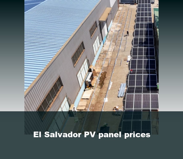 El Salvador PV panel prices