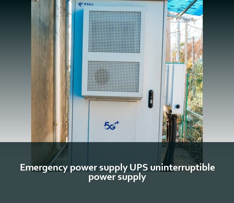 Emergency power supply UPS uninterruptible power supply
