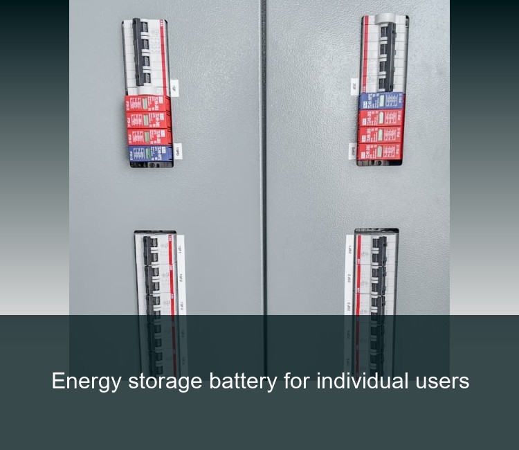 Energy storage battery for individual users