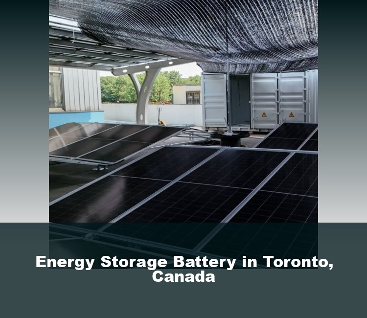 Energy Storage Battery in Toronto, Canada