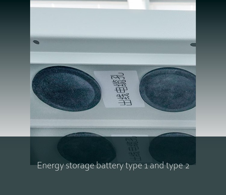 Energy storage battery type 1 and type 2