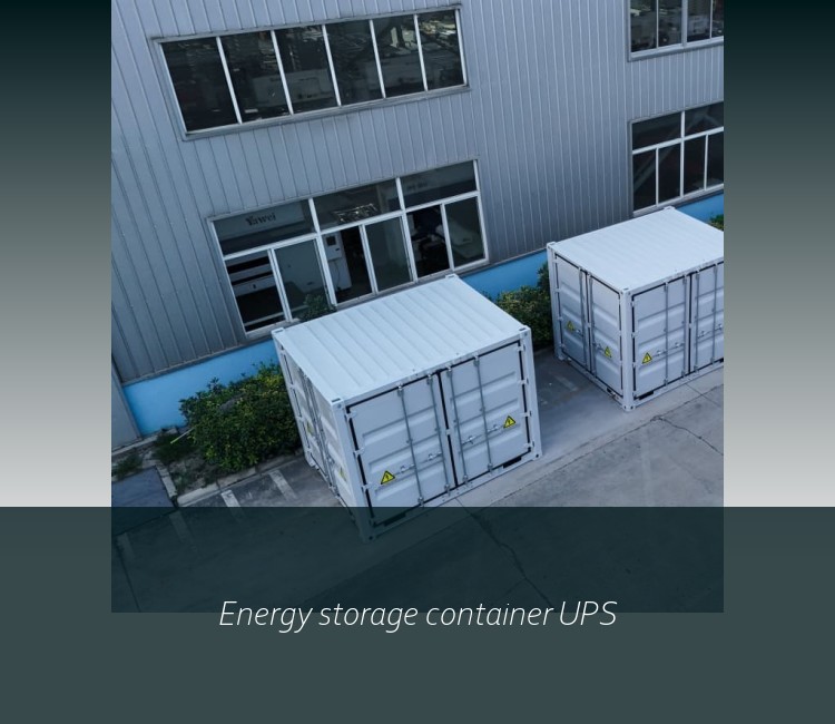 Energy storage container UPS
