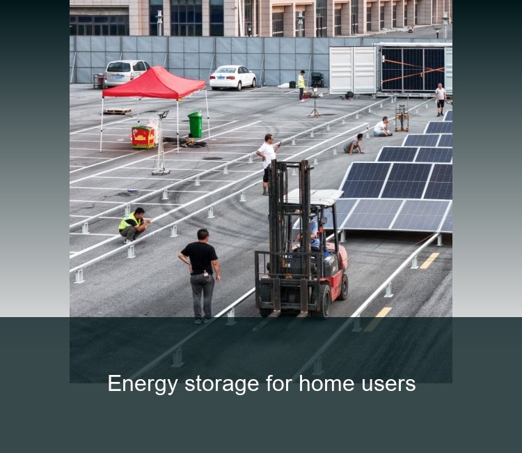 Energy storage for home users
