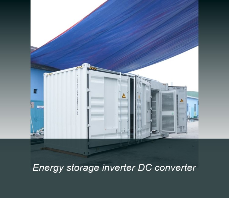 Energy storage inverter DC converter