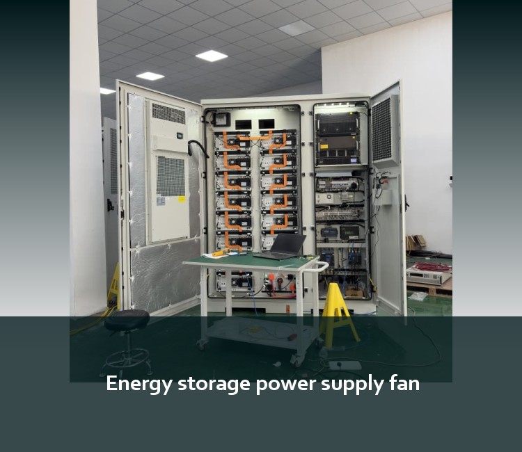 Energy storage power supply fan