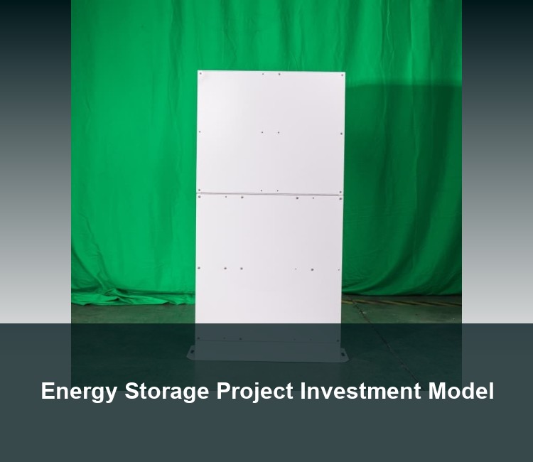 Energy Storage Project Investment Model