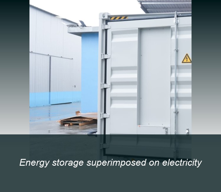 Energy storage superimposed on electricity