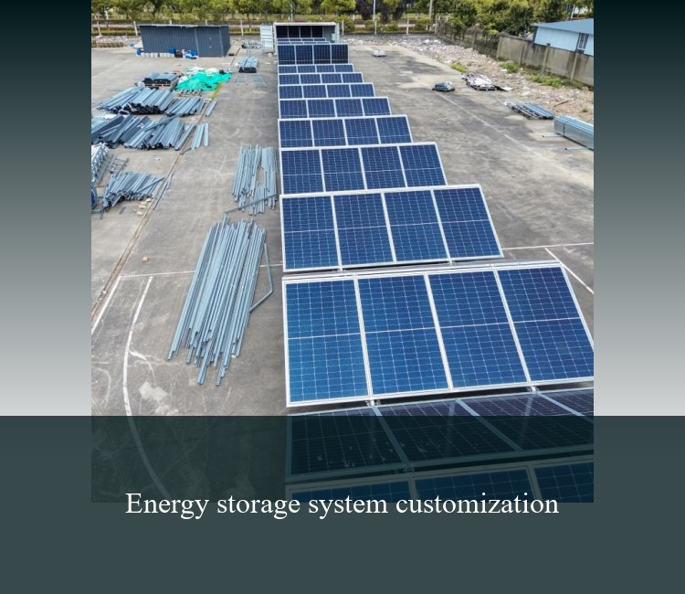 Energy storage system customization
