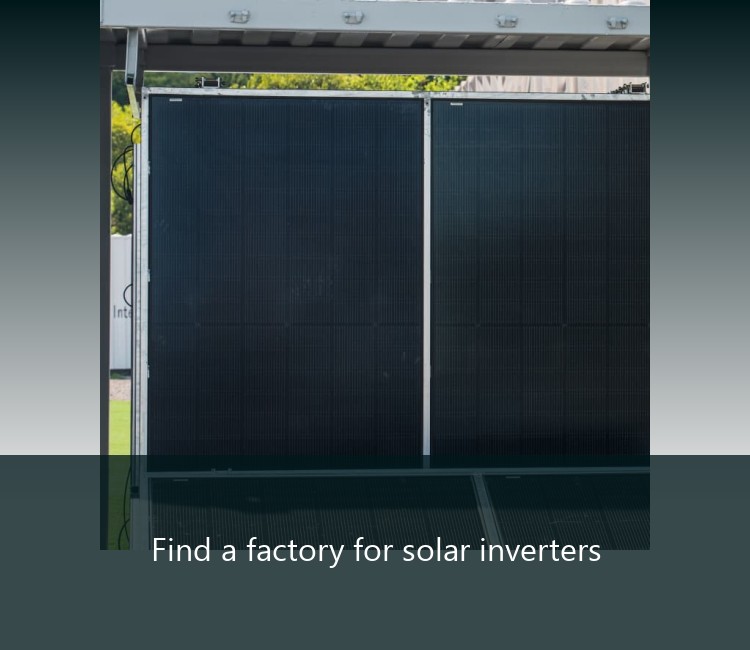 Find a factory for solar inverters