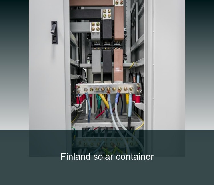 Finland solar container