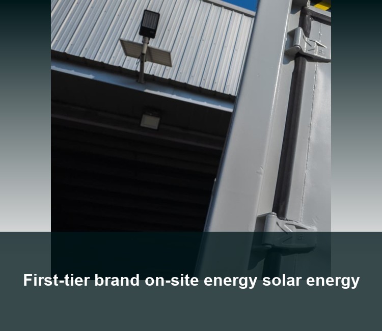 First-tier brand on-site energy solar energy
