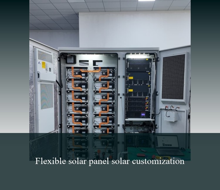 Flexible solar panel solar customization
