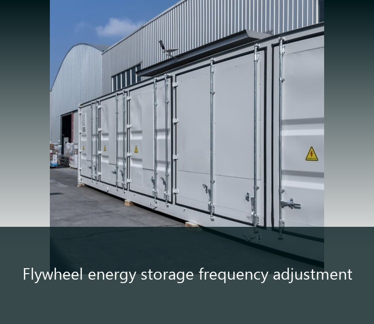 Flywheel energy storage frequency adjustment