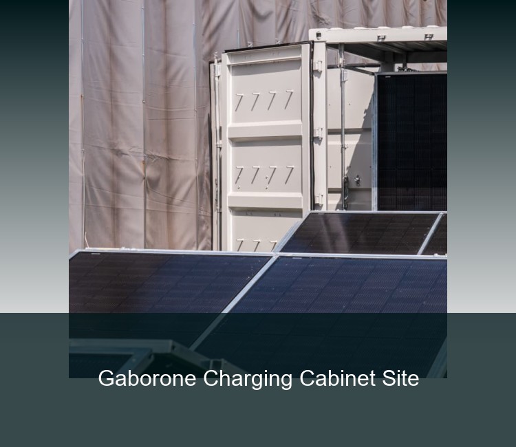 Gaborone Charging Cabinet Site