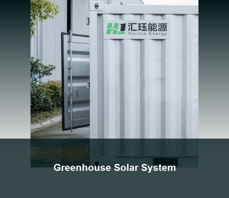 Greenhouse Solar System