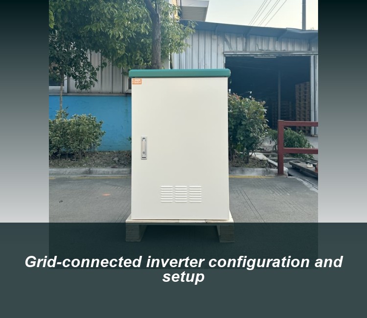 Grid-connected inverter configuration and setup