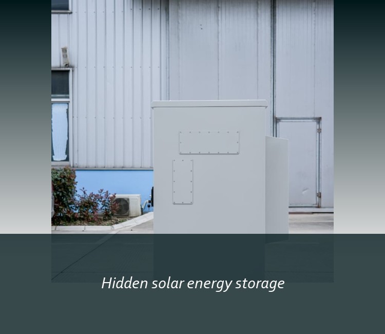 Hidden solar energy storage