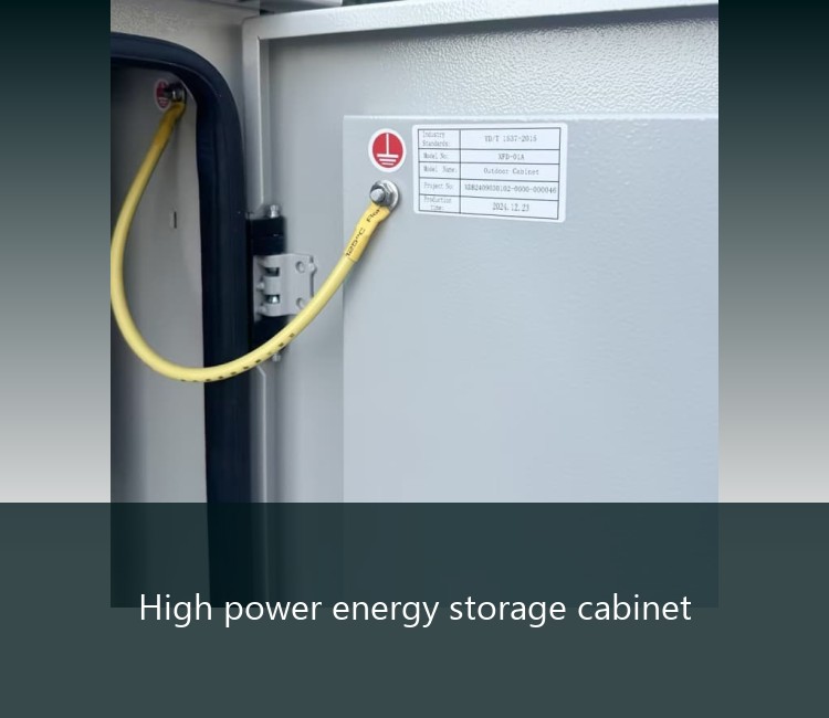 High power energy storage cabinet