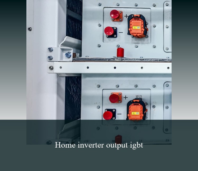Home inverter output igbt