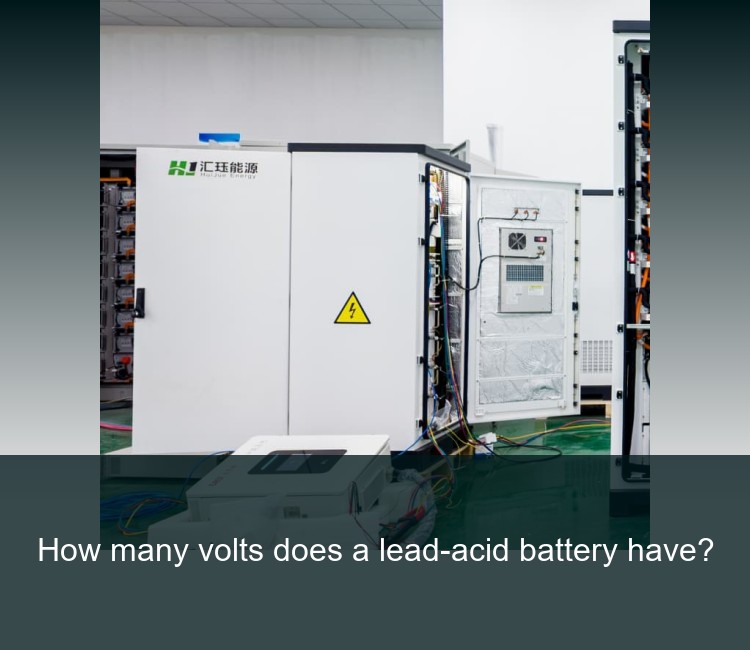 How many volts does a lead-acid battery have?