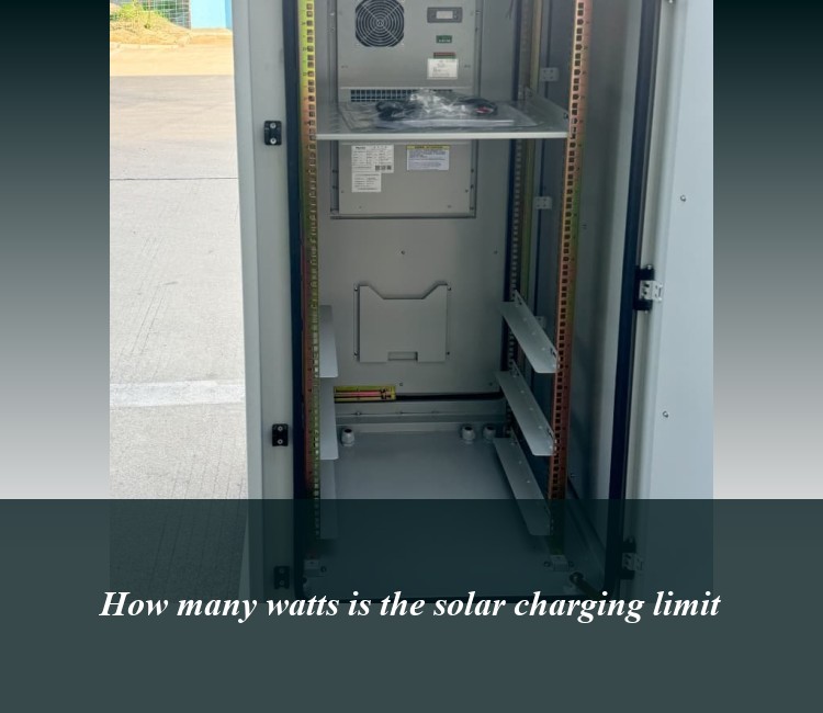 How many watts is the solar charging limit