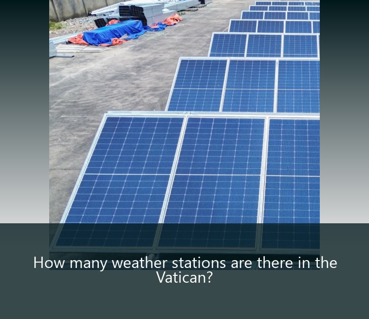 How many weather stations are there in the Vatican?