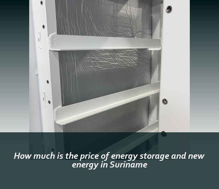 How much is the price of energy storage and new energy in Suriname