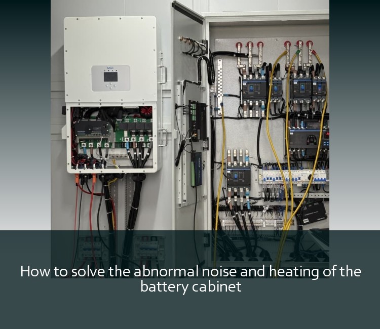 How to solve the abnormal noise and heating of the battery cabinet