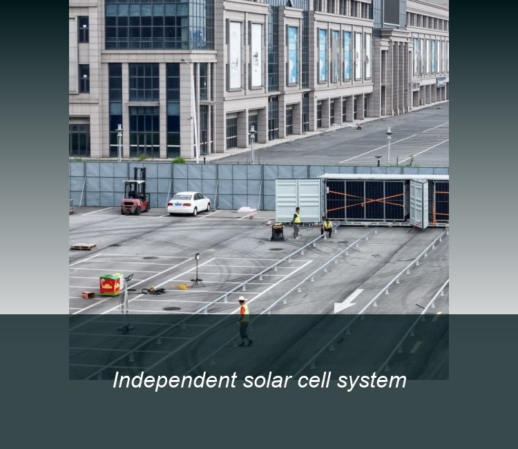 Independent solar cell system