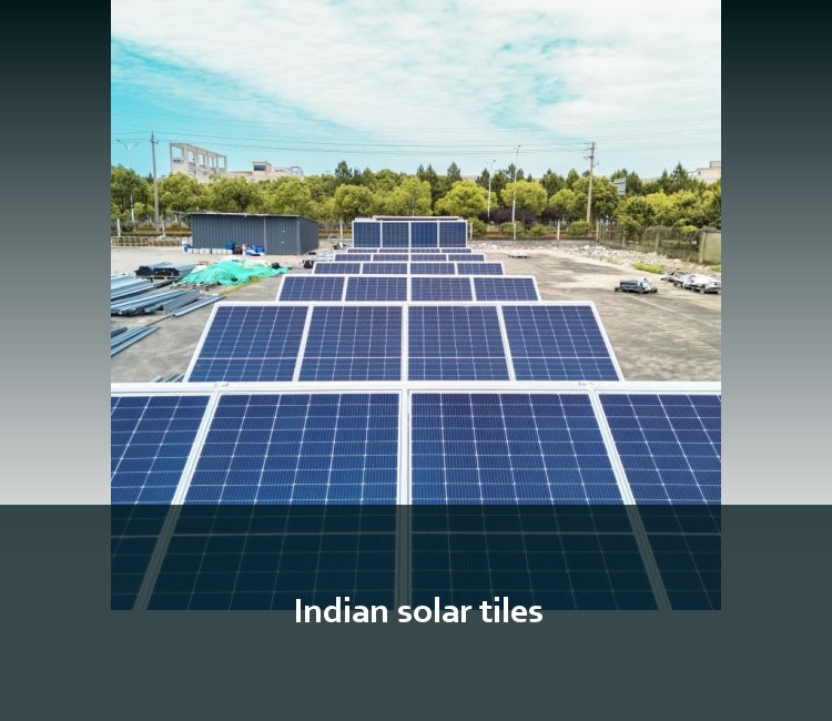 Indian solar tiles