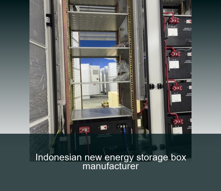 Indonesian new energy storage box manufacturer