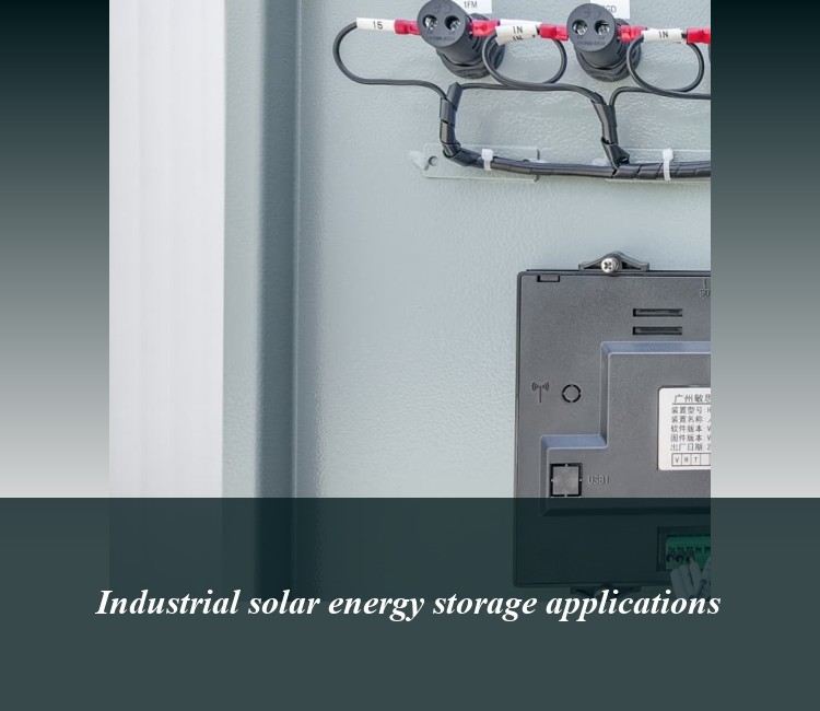 Industrial solar energy storage applications