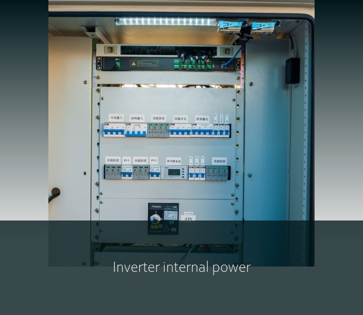 Inverter internal power