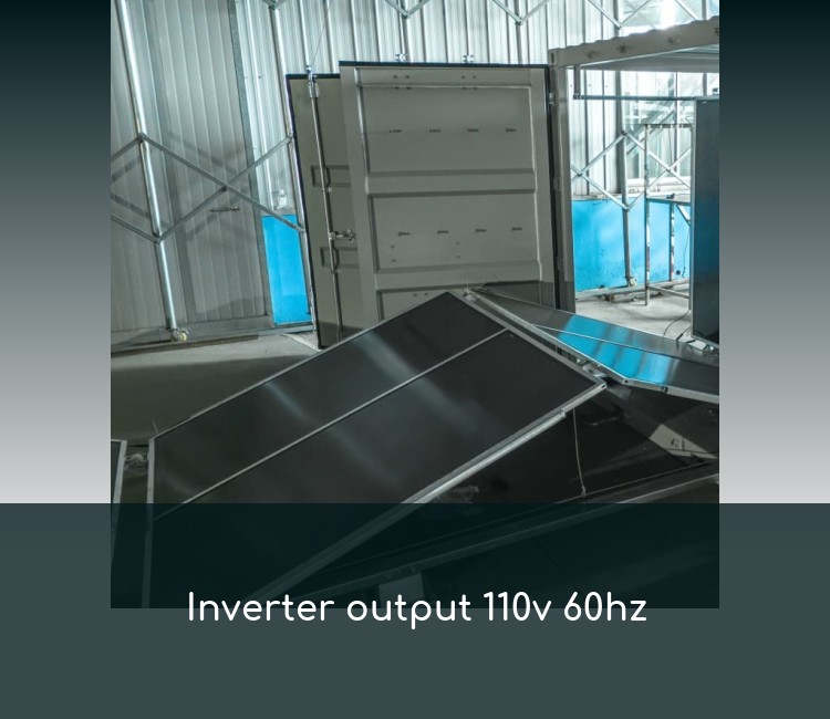 Inverter output 110v 60hz