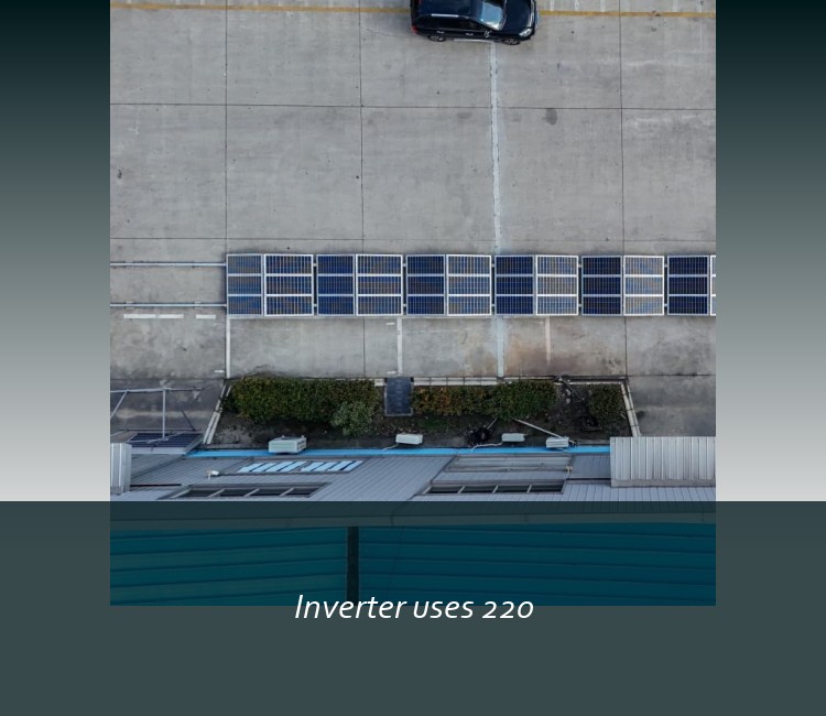 Inverter uses 220