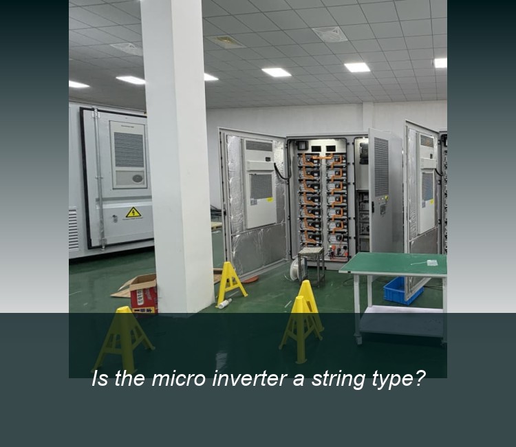 Is the micro inverter a string type?