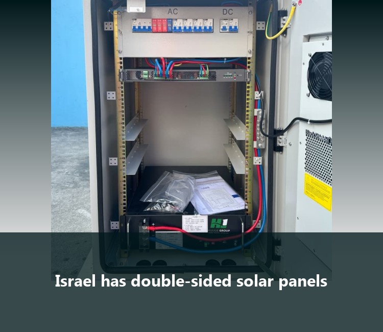 Israel has double-sided solar panels