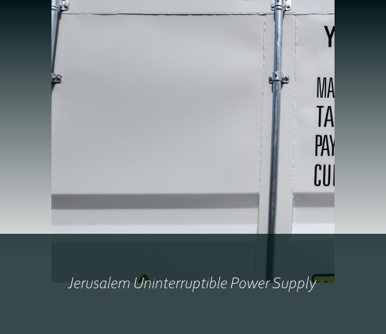 Jerusalem Uninterruptible Power Supply
