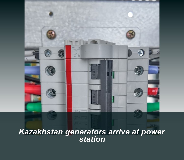 Kazakhstan generators arrive at power station