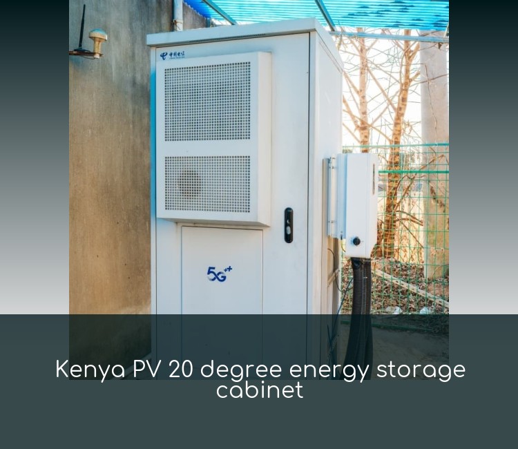 Kenya PV 20 degree energy storage cabinet