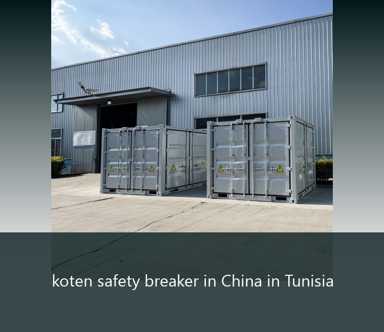 koten safety breaker in China in Tunisia