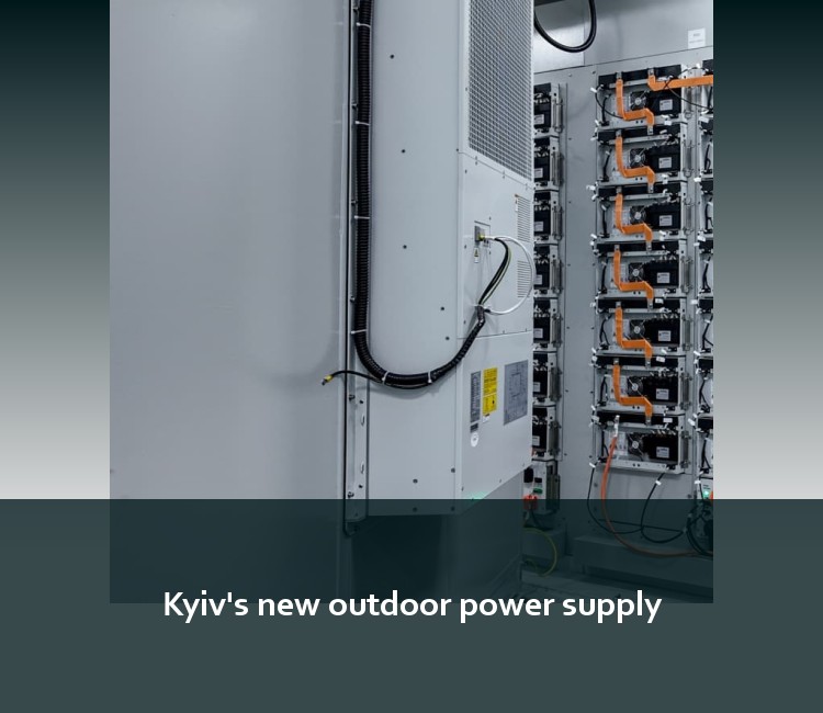 Kyiv's new outdoor power supply