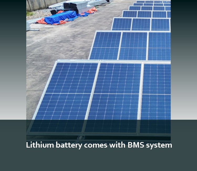 Lithium battery comes with BMS system