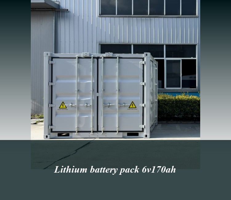Lithium battery pack 6v170ah