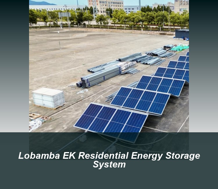 Lobamba EK Residential Energy Storage System