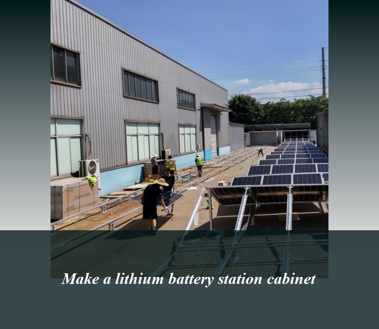 Make a lithium battery station cabinet