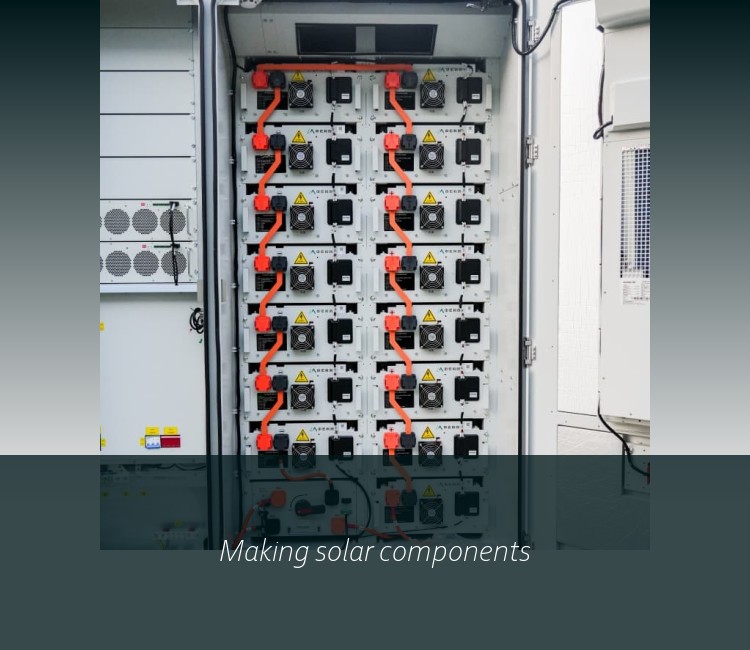 Making solar components