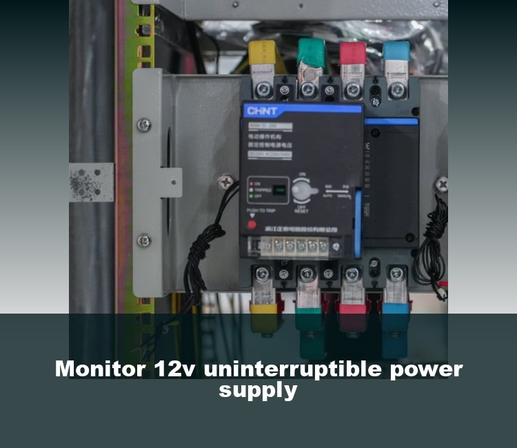 Monitor 12v uninterruptible power supply